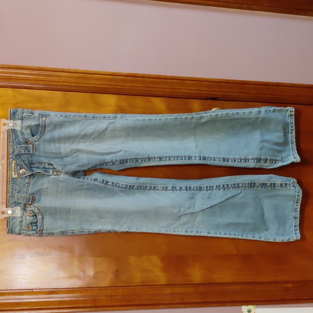 Y2K Paris Blues Low Rise Flare Jeans Size 7